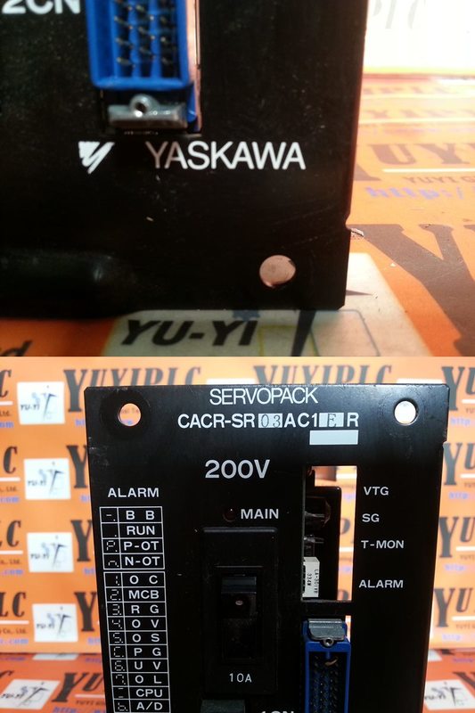 YASKAWA CACR-SR03AC1ER SERVOPACK - 裕益科技自動化設備可程式編碼器